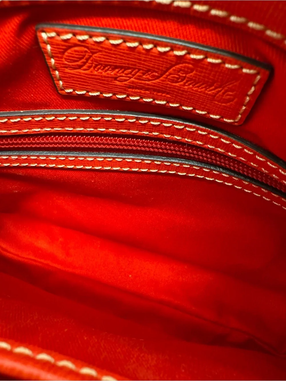 Dooney & Bourke Saffiano Leather Dana Pocket Clutch - Picture 9 of 12